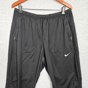 Nike Phenom Elite Running Pants Mens Size XL Black Dri-FIT DQ4740-010 New